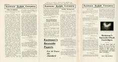 Copy of advertisements appearing in photographic magazines for January 1903