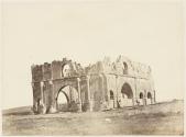 Vue extérieure du praetorium, l'entrée