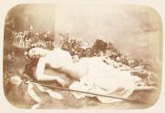 [Nude woman with scepter]