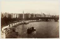 Thames embankment, London
