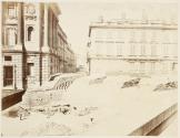 Barricade, rue de Rivoli, Ministère de la Marine