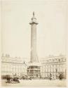 Préparatifs pour la chute de la colonne Vendôme