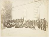Groupe de Fédérés, Jardin des Tuileries