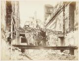 [Tuileries Palace, view of the destroyed interior]