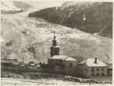 Glacier et village d'Argentière