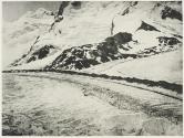 Le glacier de Gorner au pied du Breithorn