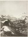 Weisshorn 4512 mètres pris de la Bella Tola