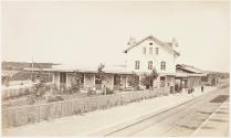 Station de Moret, vue prise de la bifurcation