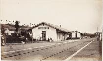 Station de Souppes, vue sur la voie