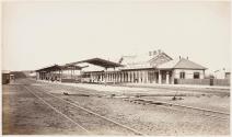 Gare de Montargis, vue sur la voie