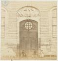 Chantilly, grande porte du château