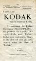 Kodak advertisement emphasizing their trademark
