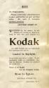 Advertisement for various 1898 Kodak Cameras