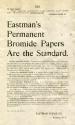 Kodak advertisement for Eastman's Permanent Bromide Papers