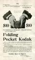 Advertisement for the Folding Pocket Kodak Camera