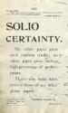 Kodak advertisement for Solio Paper