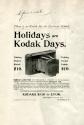 Advertisement for the Folding Pocket Kodak Camera