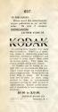 Advertisement for Kodak Cameras