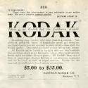 Advertisement for Kodak Cameras