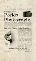 Advertisement for the Folding Pocket Kodak Camera