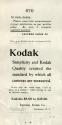 Advertisement for Kodak photography