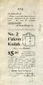 Kodak advertisement for the No. 2 Falcon Kodak Camera