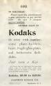 Advertisement for Kodak Cameras
