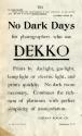 Kodak advertisement for Dekko Paper