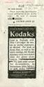 Advertisement for Kodak photography