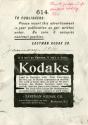 Advertisement for Kodak photography