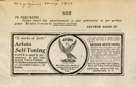 American Aristotype Company advertisement for Aristo Paper