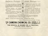 Camera Chemical Co. advertisement for Perfecter & Artisti Platinum Papers