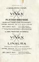John Carbutt advertisement for Vivax Paper