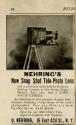 U. Nehring advertisement for Nehring's New Snap Shot Tele-Photo Lens