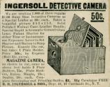 R. H. Ingersoll & Bro. advertisement for the Ingersoll Detective Camera
