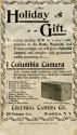 Advertisement for the Columbia Camera