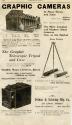 Folmer & Schwing Manufacturing Co. advertisement for various Graphic Cameras