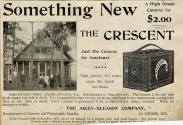 Aiken Gleason Company advertisement for the Crescent Camera