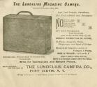 Advertisement for the Lundelius Magazine Camera