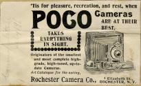 Rochester Camera Co. advertisement for Poco Cameras