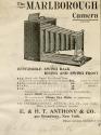 E. & H. T. Anthony & Co. advertisement for the Marlborough Camera