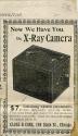 Close & Cone advertisement for the X-Ray Camera