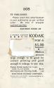 Advertisement for the Pocket Kodak Camera
