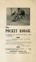 Advertisement for the Pocket Kodak Camera