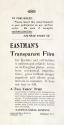 Kodak advertisement for Eastman's Transparent Film