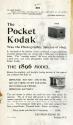 Advertisement for the Pocket Kodak Camera