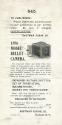 Kodak advertisement for the Bullet Camera