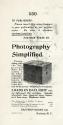 Kodak advertisement for the Bulls-Eye Camera