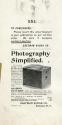 Kodak advertisement for the Bulls-Eye Camera