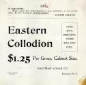 Kodak advertisement Easteran Collodion